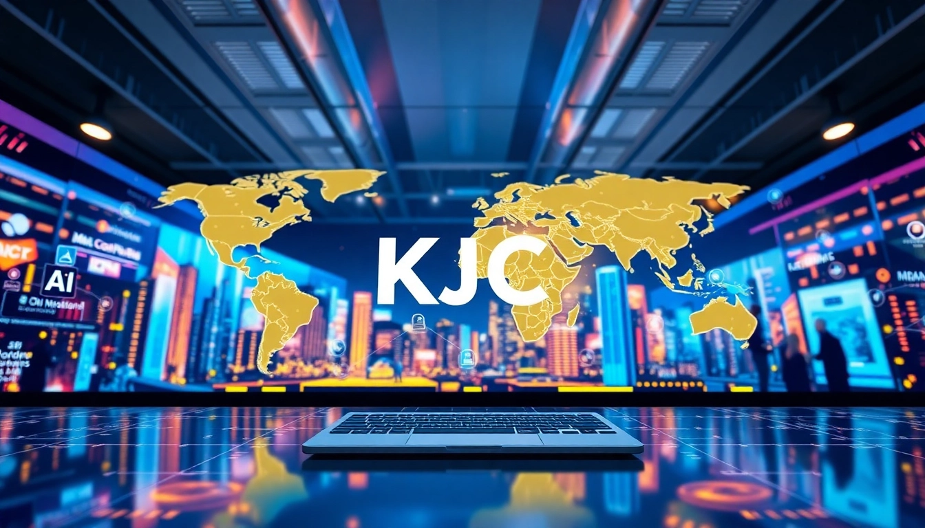 KJC's global digital ecosystem promotes innovation and security in entertainment technology.