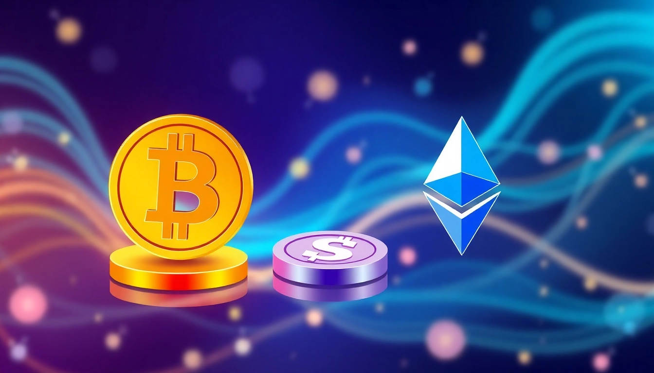 In-depth Crypto Currencies Guides highlighting key cryptocurrency icons to inform investors and