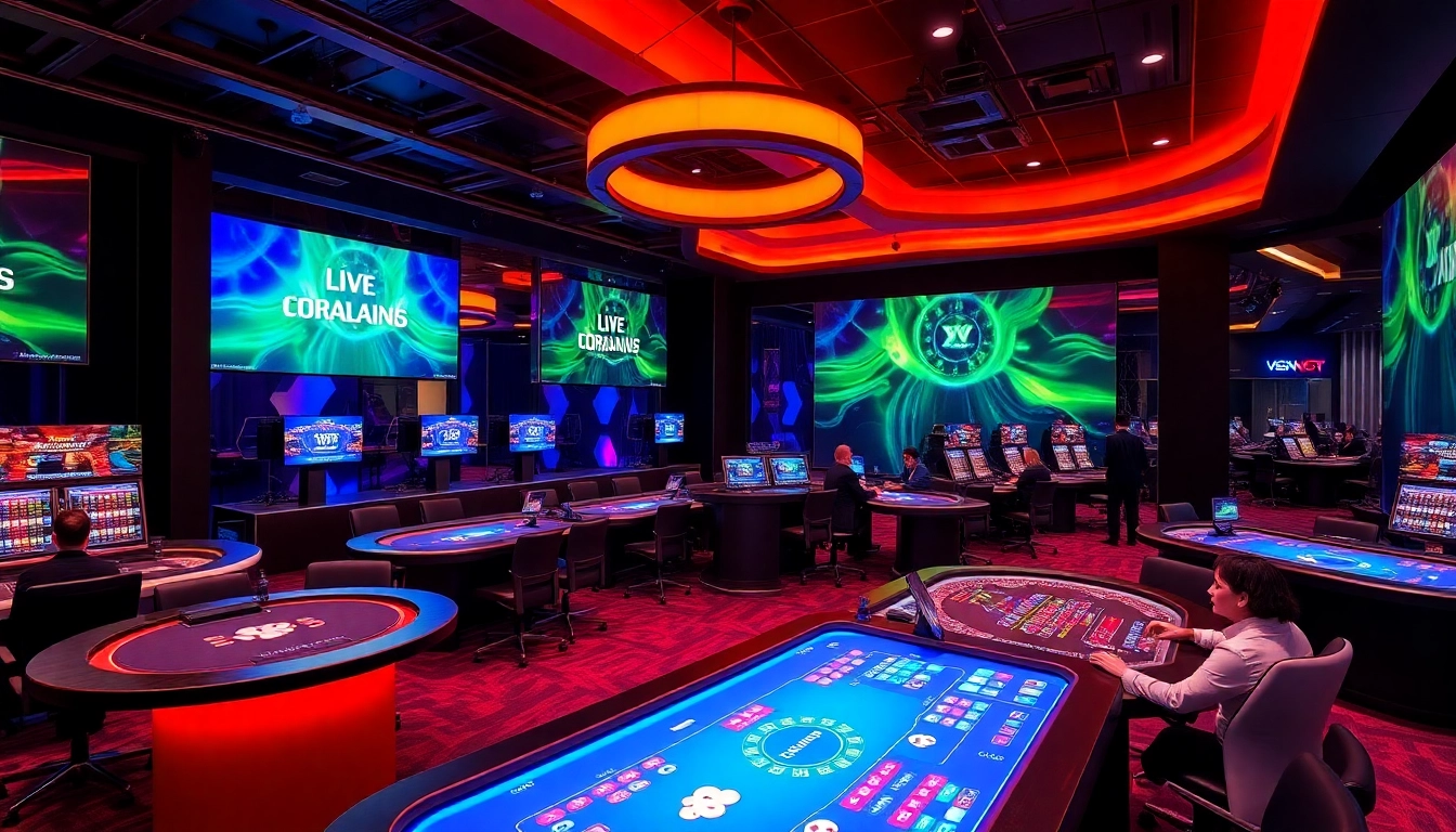 Canl casino siteleri featuring a professional live dealer at a digital gaming table with